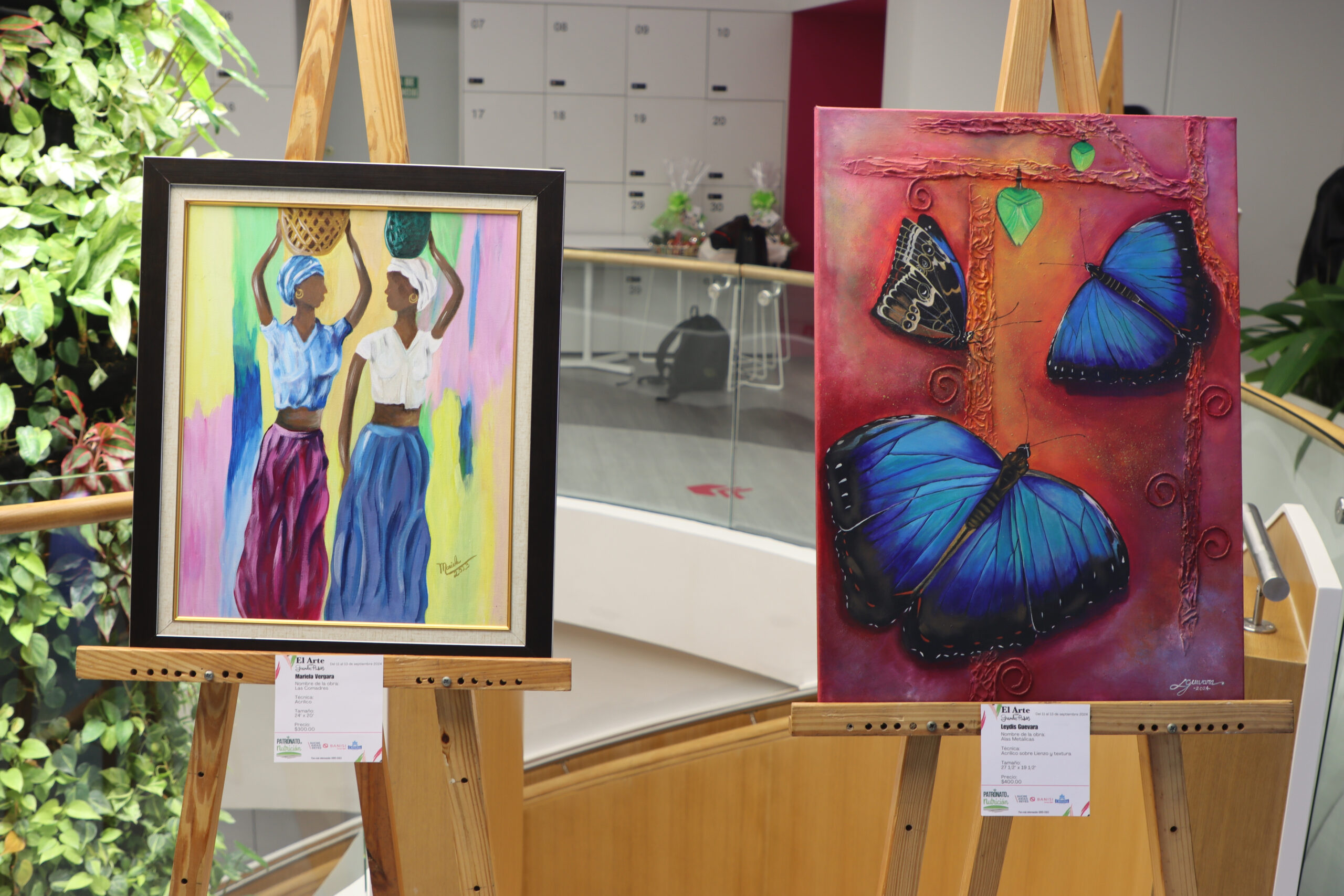 Exposición El Arte con  Grandes Pasos